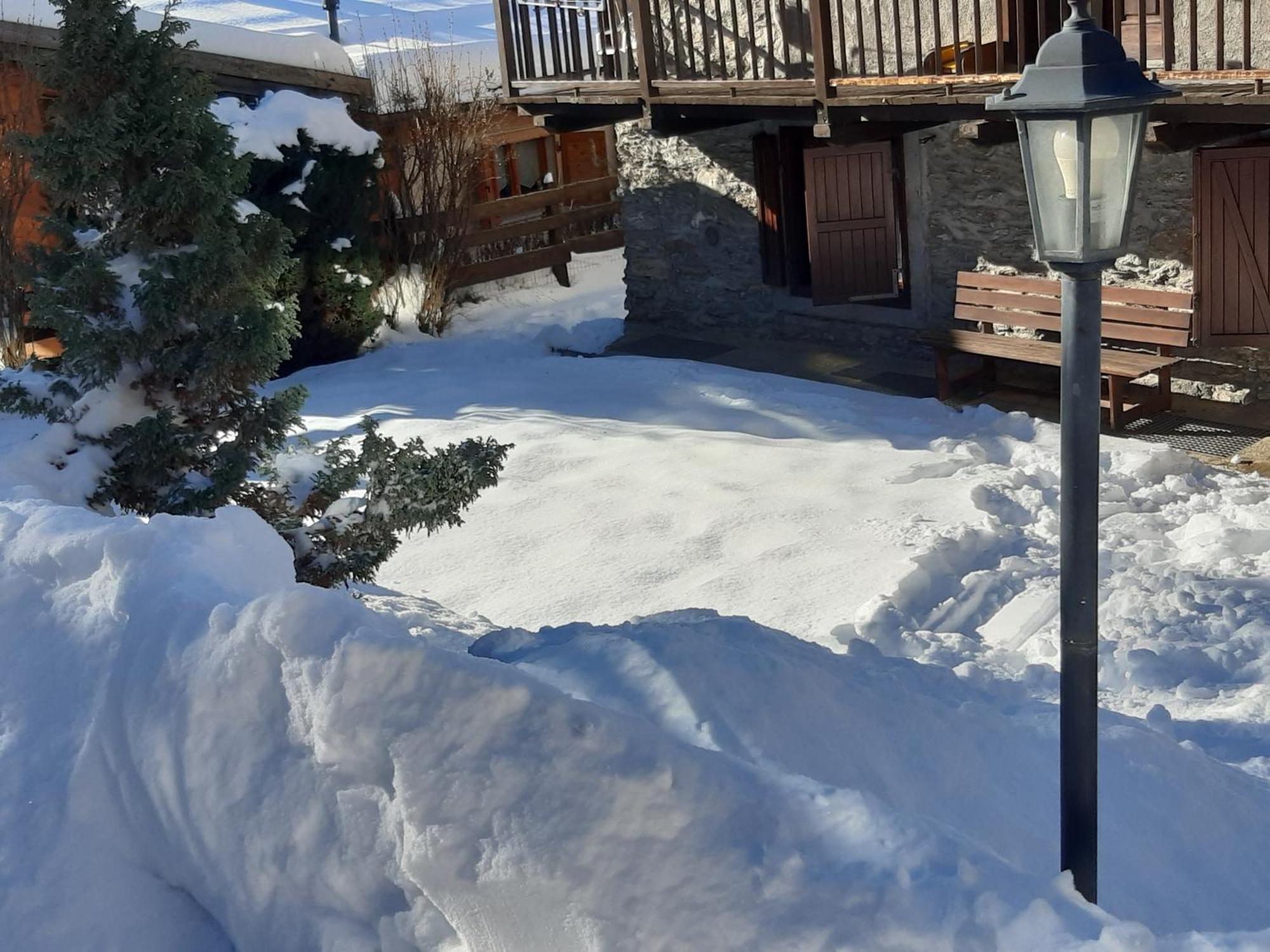 Sauze d'Oulx with garden, ciâbőt la garitüla Daire Dış mekan fotoğraf